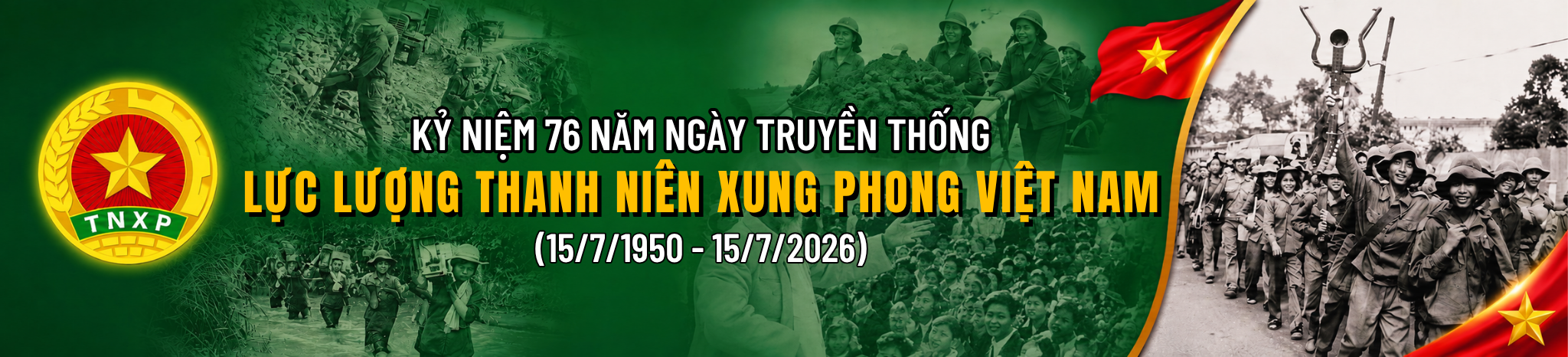 Kỷ niệm 76 năm ngày truyền thống Lực lượng Thanh niên xung phong Việt Nam